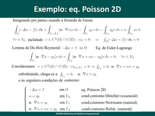 Exemplo: eq. Poisson 2D

EN3224 Dinâmica de Fluidos Computacional

 