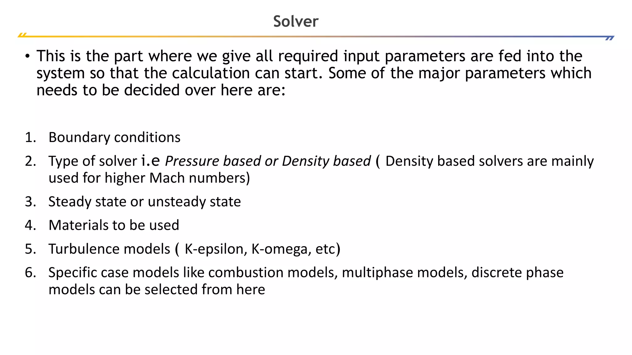 Cfd basics | PPTX