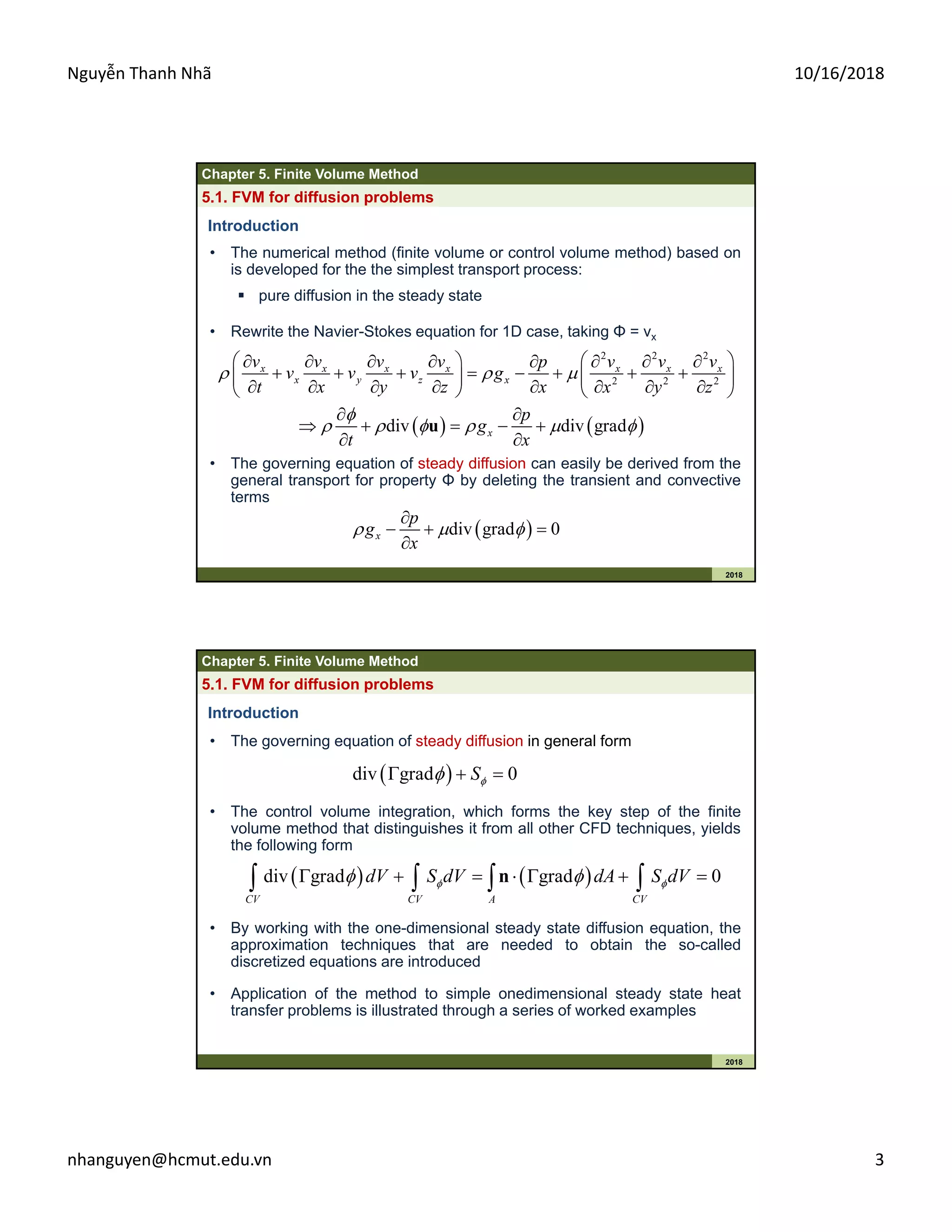 finite volume method | PDF