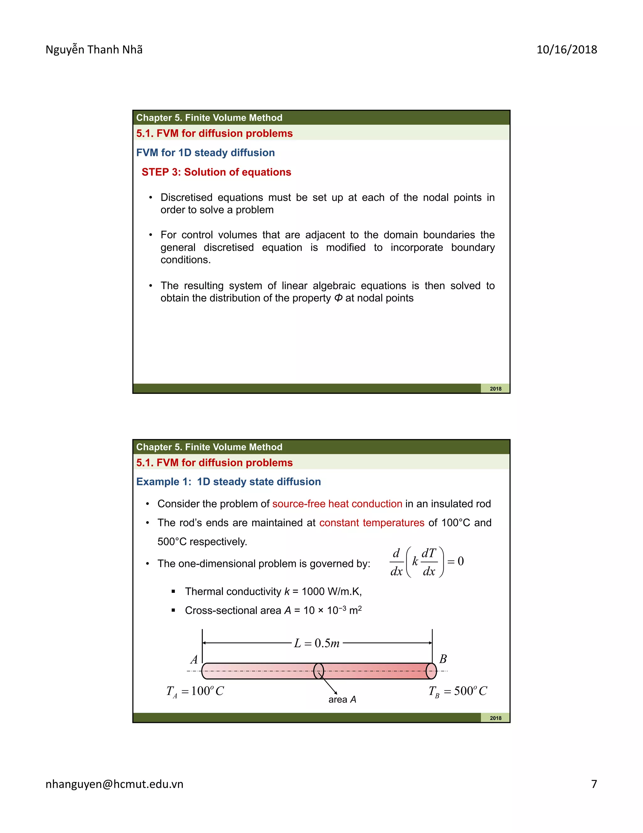 finite volume method | PDF