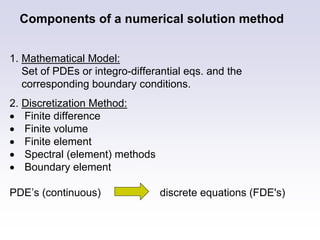 numerical methods in fluid flow and heat transfer | PDF