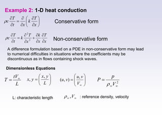 numerical methods in fluid flow and heat transfer | PDF