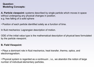numerical methods in fluid flow and heat transfer | PDF