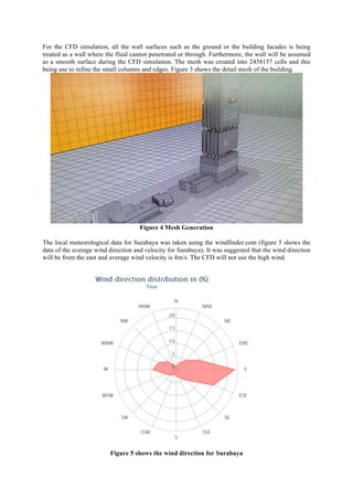 CFD simulation for predicting the wind effect on the high rise building ...