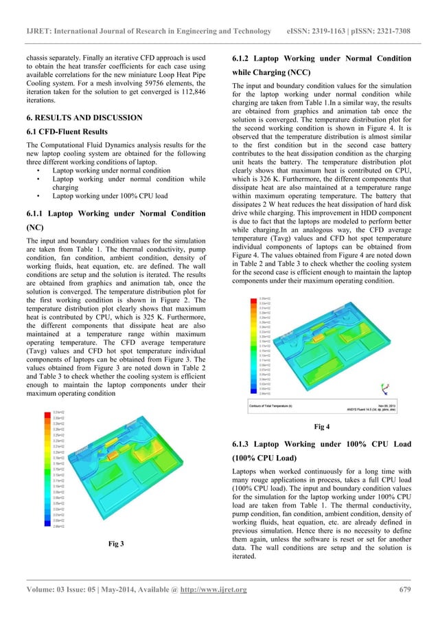 Cfd thermal analysis on laptop cooling system using loop heat pipe ...