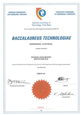 Btech degree | PDF