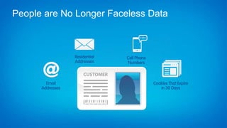 People are No Longer Faceless Data
 