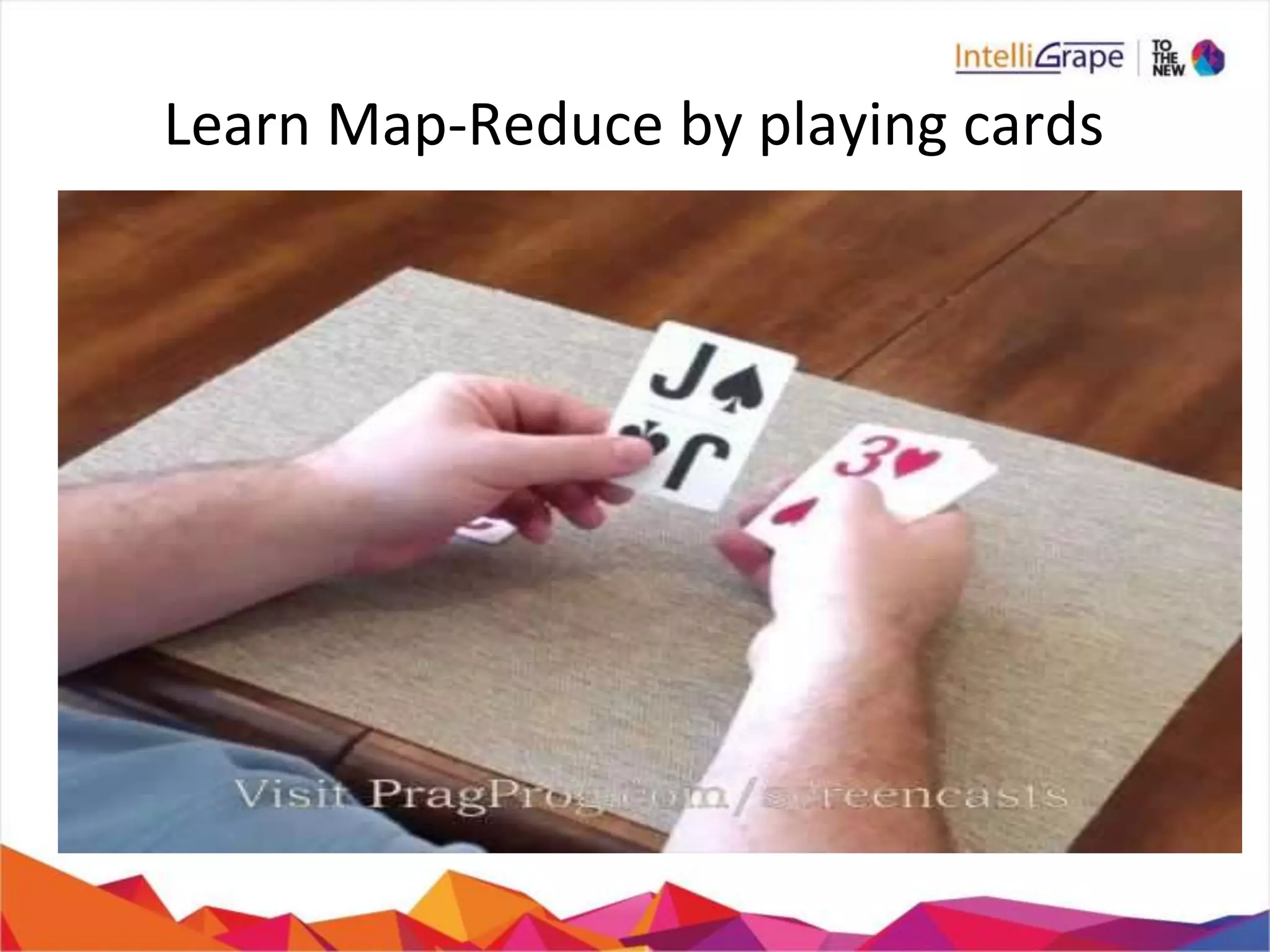 Learn Map-Reduce by playing cards
 