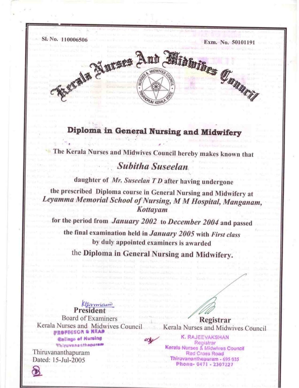 Nursing Certificate nursing-certificate