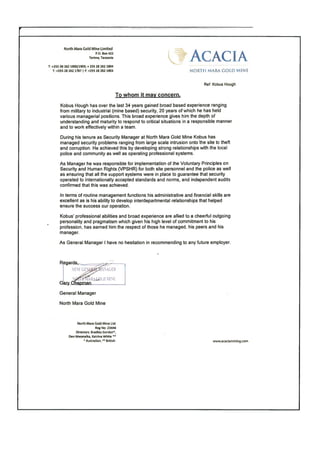 Reference Letter GM