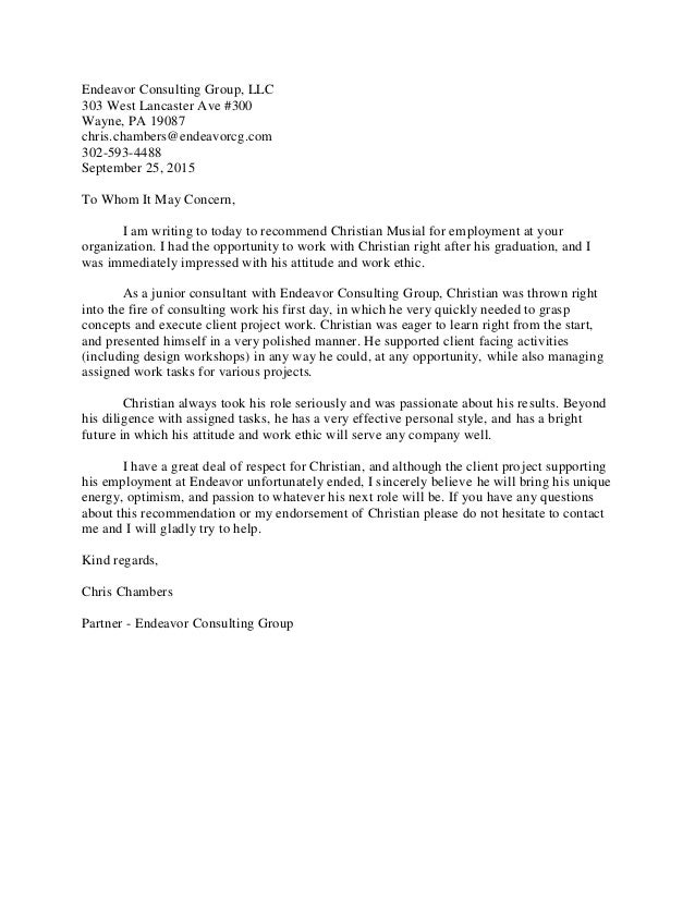 Writing a reference letter template image