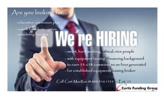 CFG is hiring