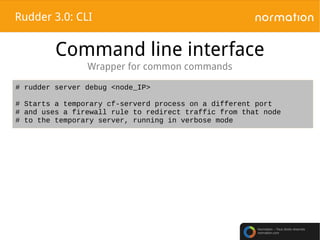 Rudder 3.0 and beyond | PPT