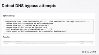 Detect DNS bypass attempts
 