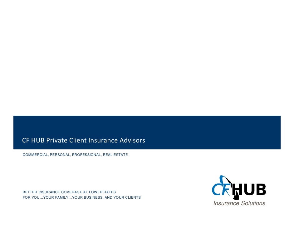 CF HUB Private Client Insurance Advisors