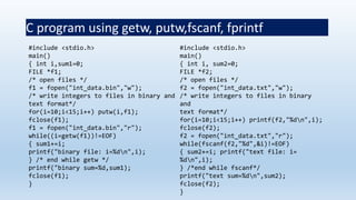 File in C language | PPTX