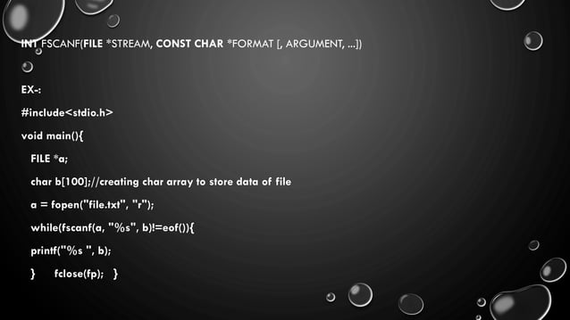 File Handling in C Programming | PPT