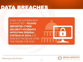 - 7 -
DATA BREACHES
 