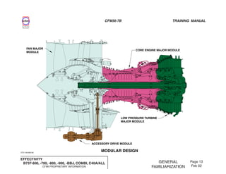 Lpt Major Module CFM 56-7B - Engine General Familiarization. PDF | PDF