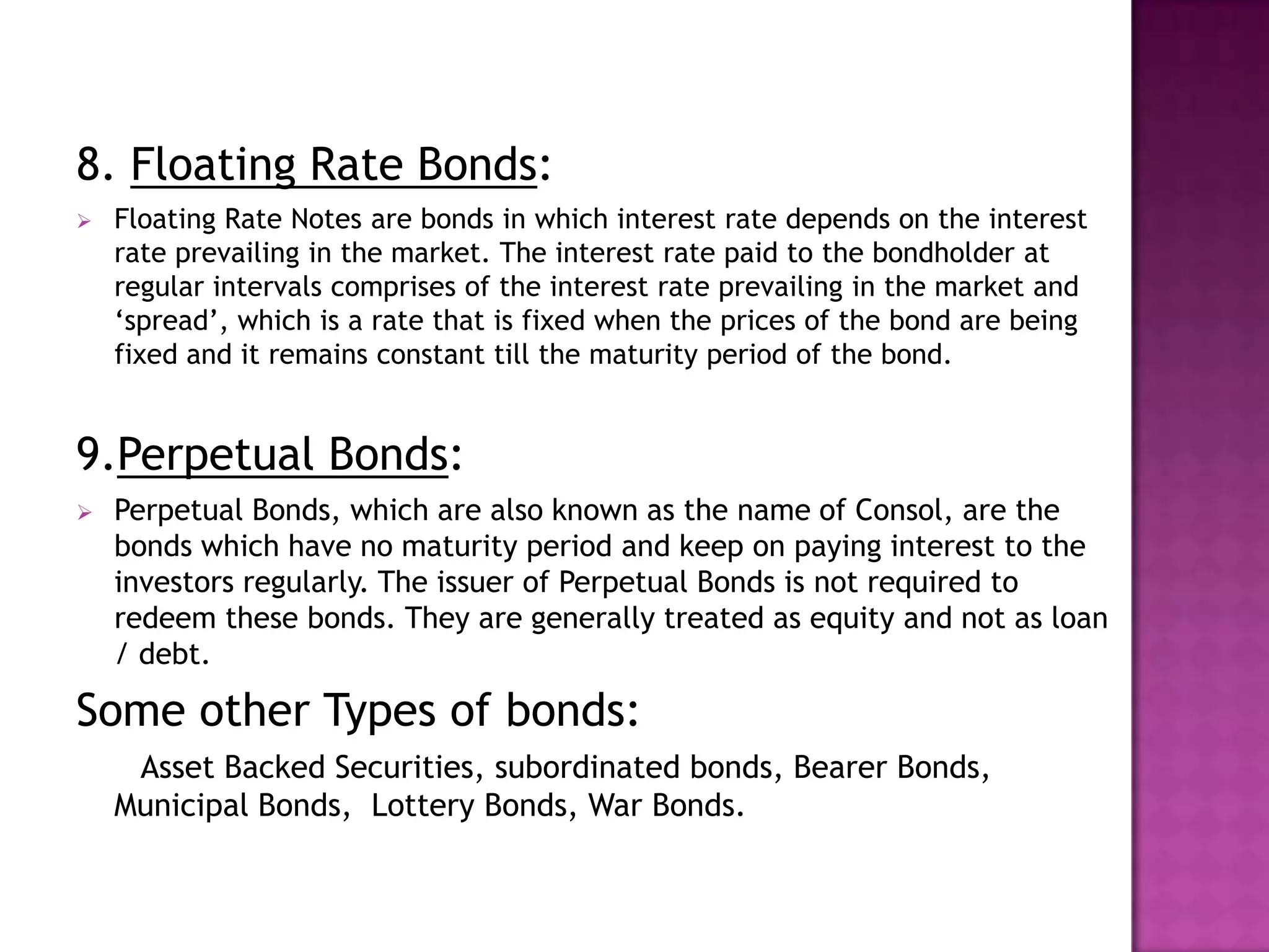 Bonds and Debentures | PPTX