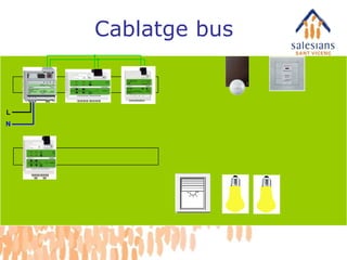 L N Cablatge bus 