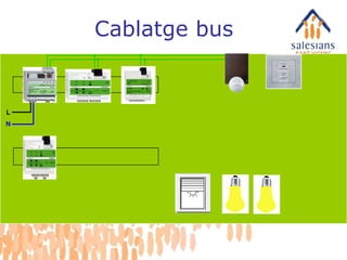 L N Cablatge bus 