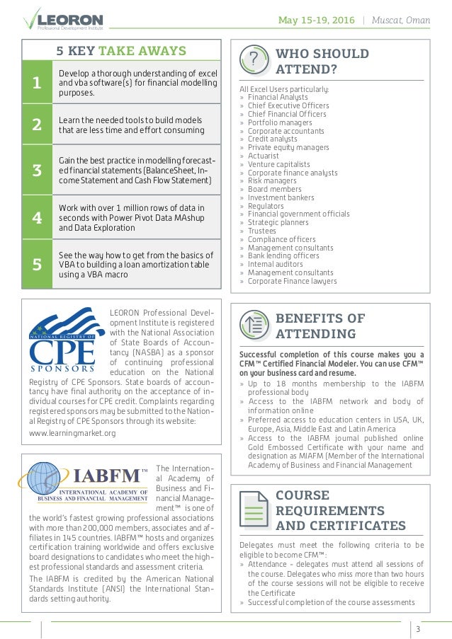 certified financial modeler certified financial modeler