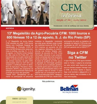 CFM Informa jun 2011  (agenda)