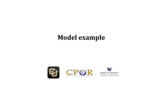 Model example
 