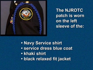 NS1 1.0 NJROTC Uniform Regulations | PDF