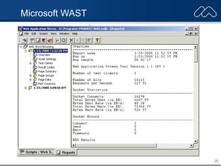 28
Microsoft WAST
 