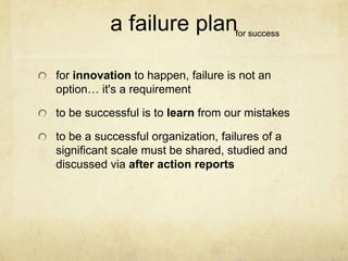 Chief Failure Officer Pptx