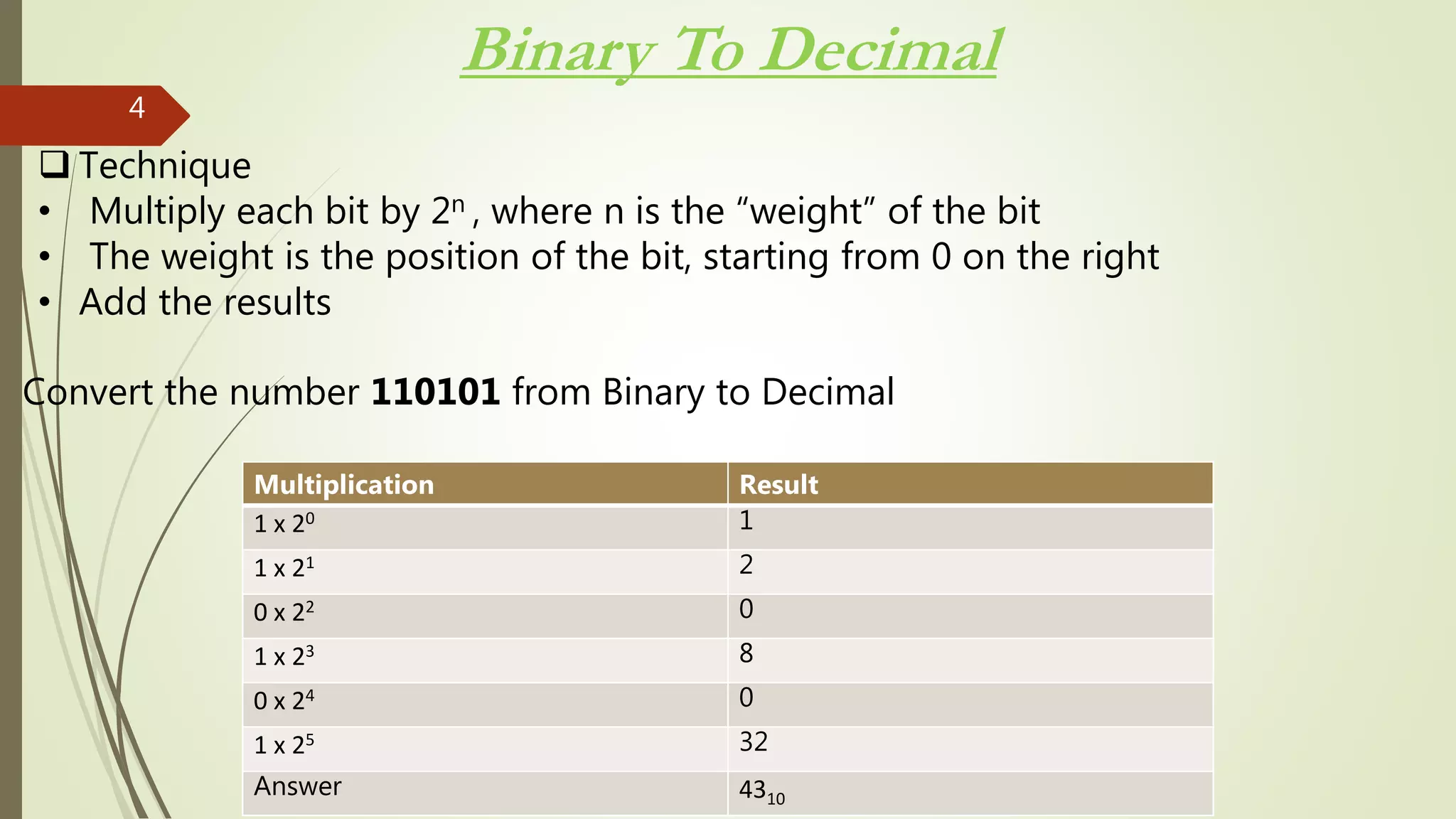 Computer number system ppt