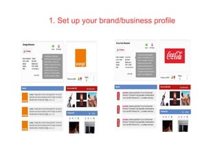 1. Set up your brand/business profile 