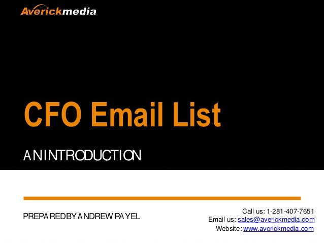 sales contact database