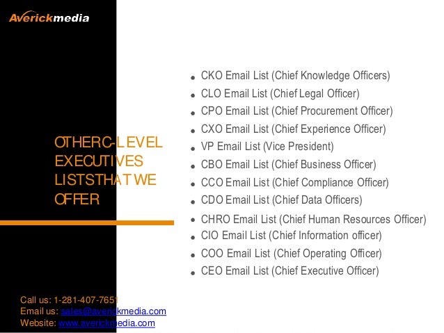 sales contact database
