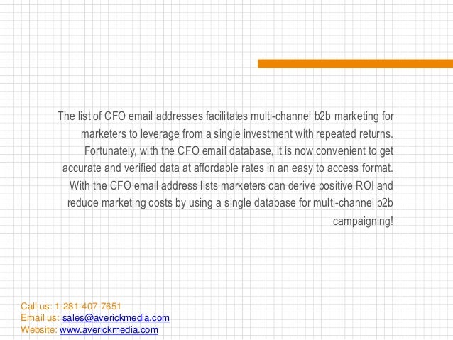sales contact database