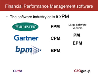 Simplifying Financial Performance Management | PDF