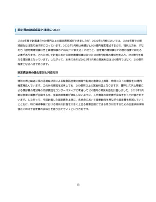 CFO Message in NTN Report 2021 (English & Japanese)