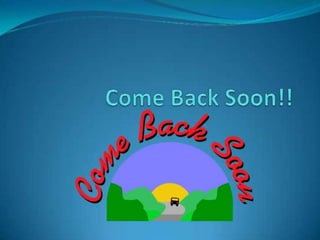 California tour itinerary 