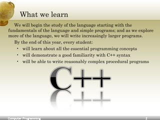 C++ for beginners | PPT
