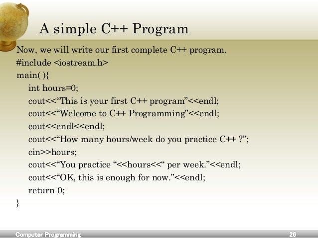 C++ for beginners