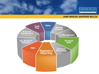 JAMIE MERCER, SHEPPARD MULLIN
 