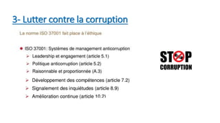 3- Lutter contre la corruption
 