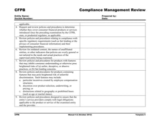 Cfpb manual v2 102012
