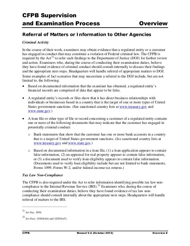 Cfpb manual v2 102012