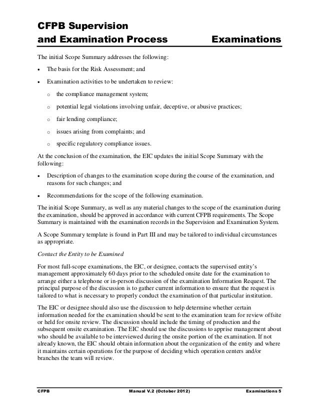 Cfpb manual v2 102012