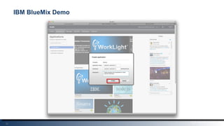 32
IBM BlueMix Demo
 