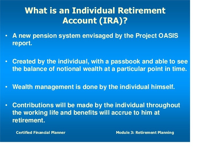 retirement planning