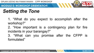 CFPP PLANNING WORKSHOP OLP POWERPOINT PRESENTATION | PPTX